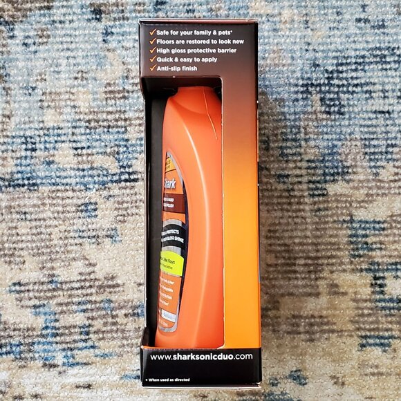 Shark Sonic DUO Wood & Hard Floor High Gloss Polish 28oz W Pad- Discontinued - Picture 7 of 9